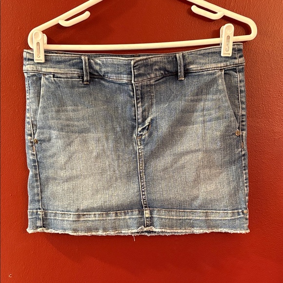 LOFT Dresses & Skirts - LOFT Light Blue Denim Mini Skirt